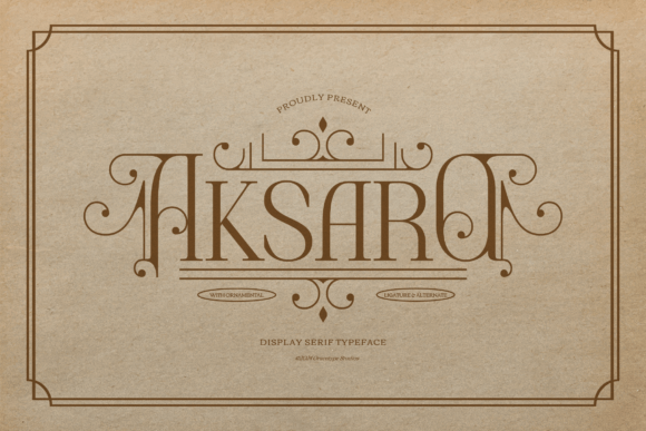 Aksaro: A Serif Font with Timeless Charm