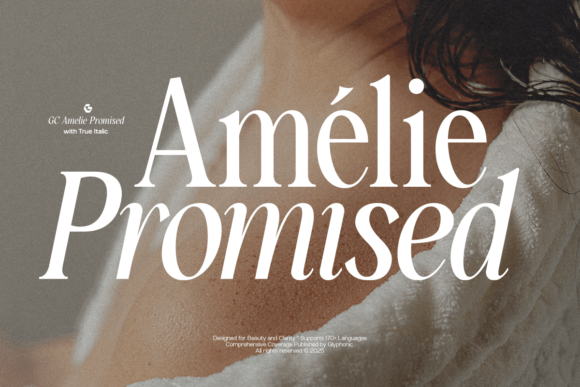 Amelie Promised: A Serif Font for Elegant Craft Projects