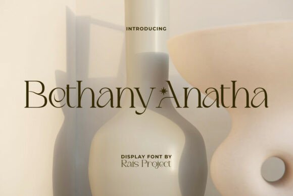 Bethany Anatha: A Serif Font for Handmade Crafters and Designers