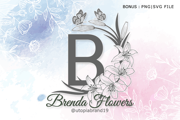 Brenda Flowers Monogram: A Font for Visual Impact