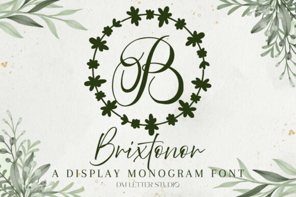 Brixtonor Monogram: A Font for Editorial Expression