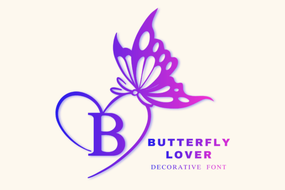 Butterfly Lover Font: A Delight for Handmade Creators