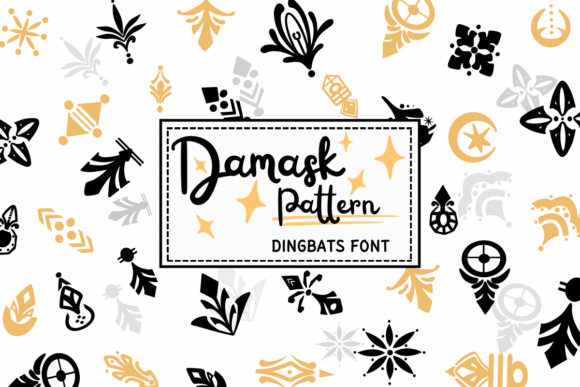 Damask Pattern: A Versatile Font for Editorial Design