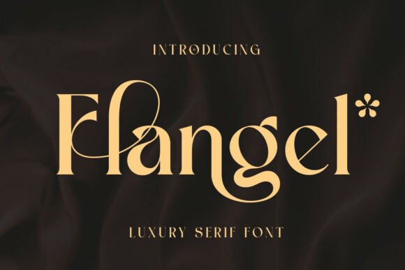 Flangel: The Serif Font That Elevates Your Brand’s Visual Story