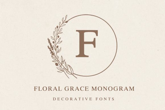 Floral Grace Monogram