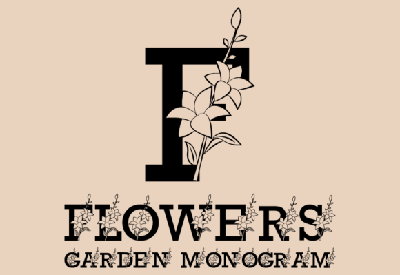 Flowers Garden Monogram: A Font That Elevates Brand Identity