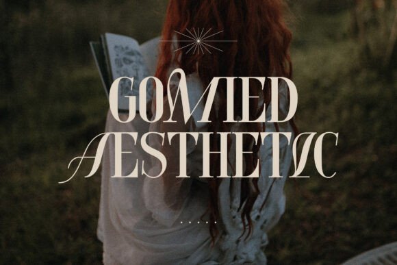 Gomied Aesthetic: A Serif Font for Editorial Sophistication