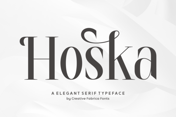 Hoska: A Serif Font That Elevates Every Craft Project