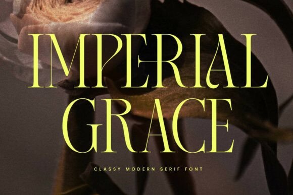 Imperial Grace: A Serif Font for Elegant Digital Branding