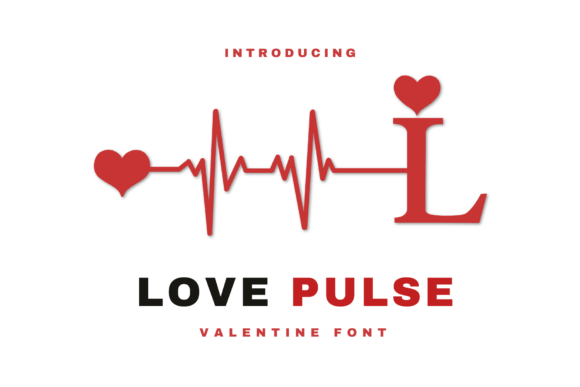 Love Pulse Monogram: A Font for Heartfelt Branding