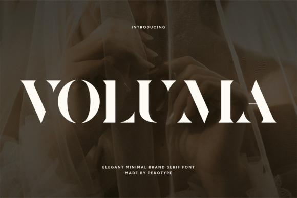Voluma: The Serif Font That Elevates Your Brand’s Visual Voice